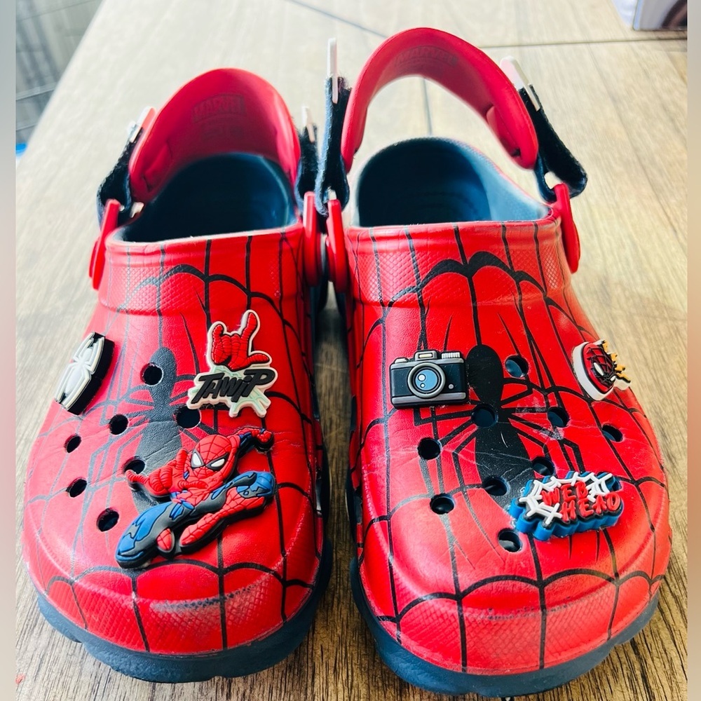 Crocs Calssic Marvel x All-Terrain Clog Spider-Man size J-2